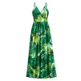 Tropical Floral Printed Sundress