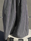 Loose Striped Print Pants