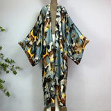 Elegant Kimono Abstract Prints