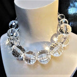 Large Crystal Choker Necklace