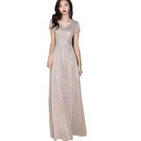 Champagne Evening Gown