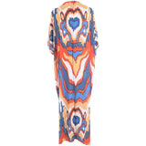 Edles Abstract Print Kimono