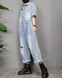 Blair Cowboy Blue Romper Coveralls