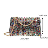 Crystal Embellished Handbag