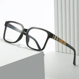 Bruele Retro Square Anti Blue Optical Glasses