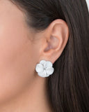 In Bloom Flower Design Earrings