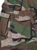 Strapless Camouflage Cargo Jumpsuit