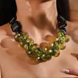 Varsaille Cluster Bead Necklace