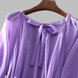 A-Line Women's Chiffon Dress