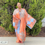 Luca Satin Kimono