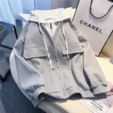 Rosalinda Casual Jacket Hoodie