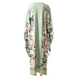 Silk Green Kaftan