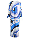 Narvana Abstract Printed Dress