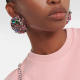 Statement Rhinestone Earrings 