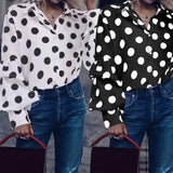 Polka Dot Blouse