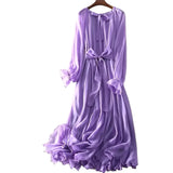 A-Line Women's Chiffon Dress