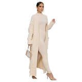 Jane Winter Warm Long Knitted Cardigan Sweater