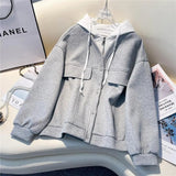 Rosalinda Casual Jacket Hoodie