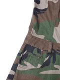 Strapless Camouflage Cargo Jumpsuit