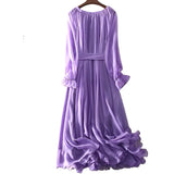 A-Line Women's Chiffon Dress