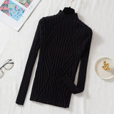 Knitted Half Turtleneck Sweater