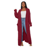 Jane Winter Warm Long Knitted Cardigan Sweater