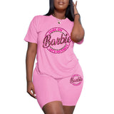 Princess Barbie 2Pcs Short Sleeve & Shorts