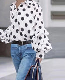 Polka Dot Blouse