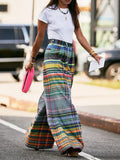 Bernarda Multi-colored Plaid Pant