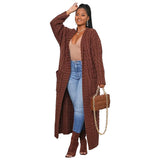 Jane Winter Warm Long Knitted Cardigan Sweater