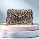 Crystal Embellished Handbag