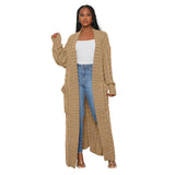 Jane Winter Warm Long Knitted Cardigan Sweater