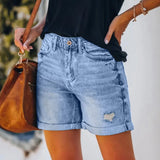 Pocket Jeans Denim Shorts