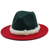 Katelyn Pearl Beaded Fedora