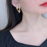 V-shaped Love Earrings