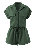 Zara Drawstring Playsuits