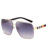 Boyesen Aviator Rimless Sunglasses