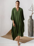 |14:200004889#army green kaftan;5:200003528