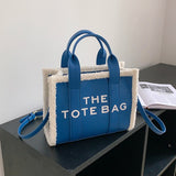 THE TOTE BAG Faux Fur Embossed Bag